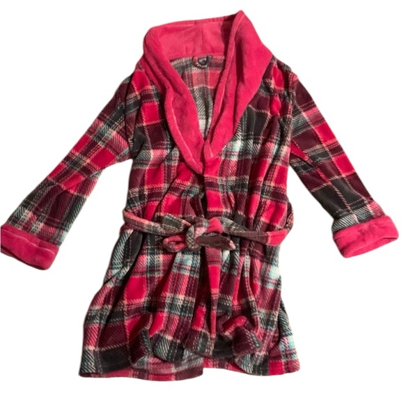 Fuzzy Flannel Pink Ulta Robe - Picture 4 of 6